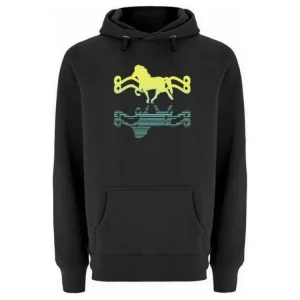 Abverkauf Icelandic Horse Islandpferde Unisex Premium Kapuzenpullover