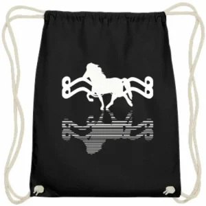 Abverkauf Icelandic Horse Islandpferde Baumwoll Gymsac
