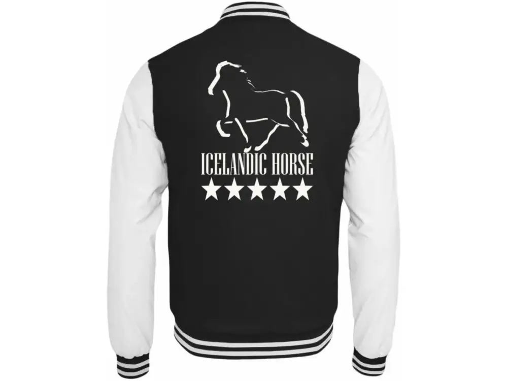 Icelandic Horse Islandpferde College Sweatjacke Neue Kollektion
