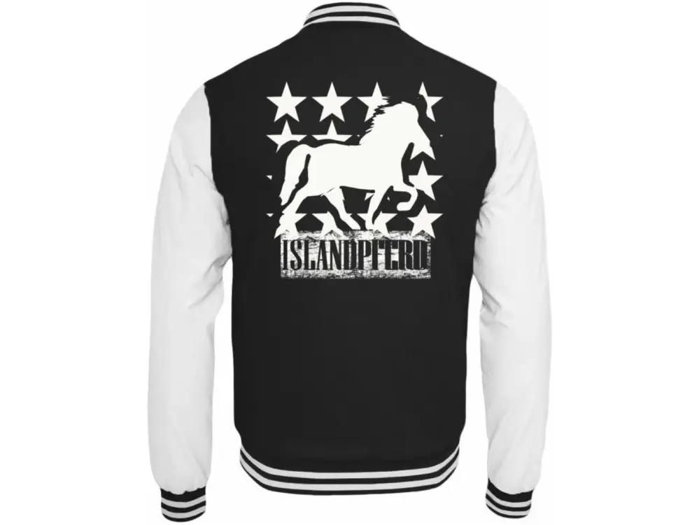 Icelandic Horse Islandpferde College Sweatjacke Beliebt