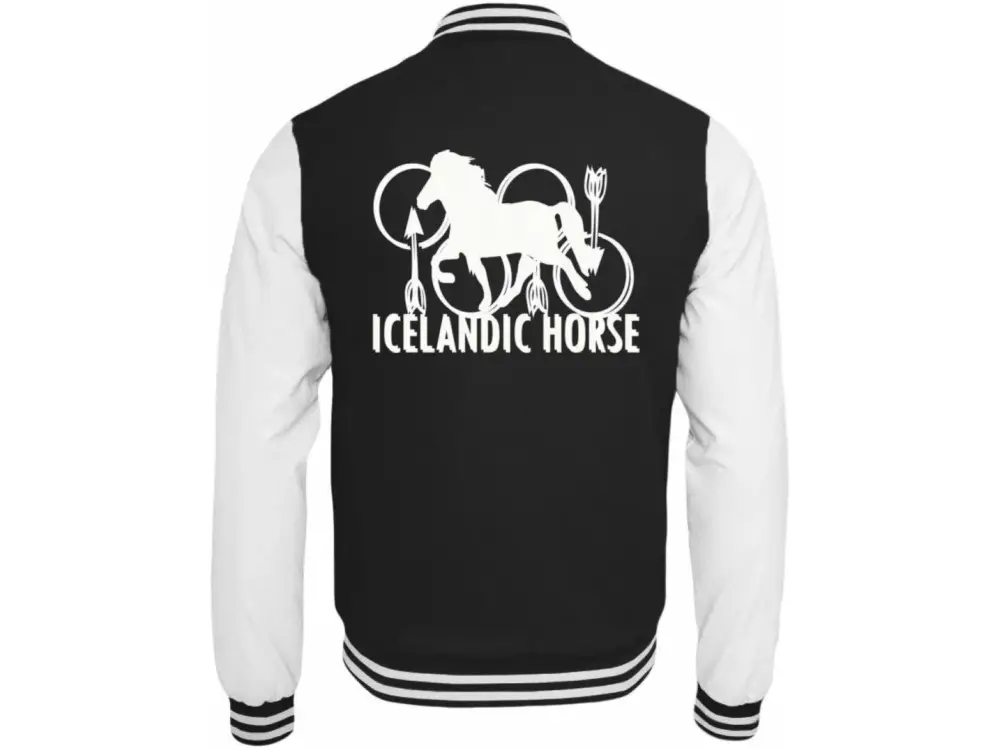 Preis Gesenkt Icelandic Horse Islandpferde College Sweatjacke