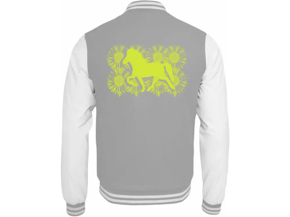 Schnäppchen Icelandic Horse Islandpferde College Sweatjacke